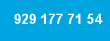 929 177 71 54 929 177 71 54